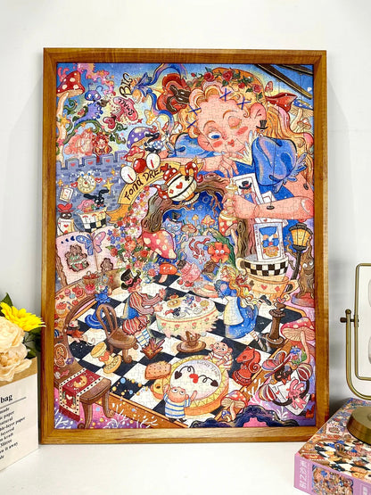 Hourglass Puzzle Alice Dream 1000 Piece Jigsaw Puzzle Hourglass Puzzle