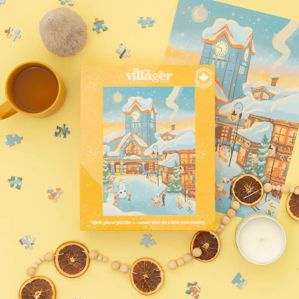 [Pre-Order] Ski Resort 1000 Piece Puzzle Villager Puzzles