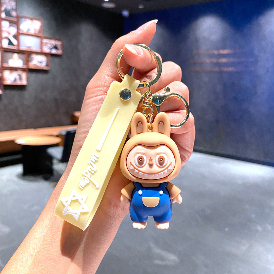 Cartoon Labubu Keychain
