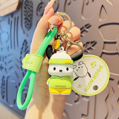 Cute Puppy Character Keychain