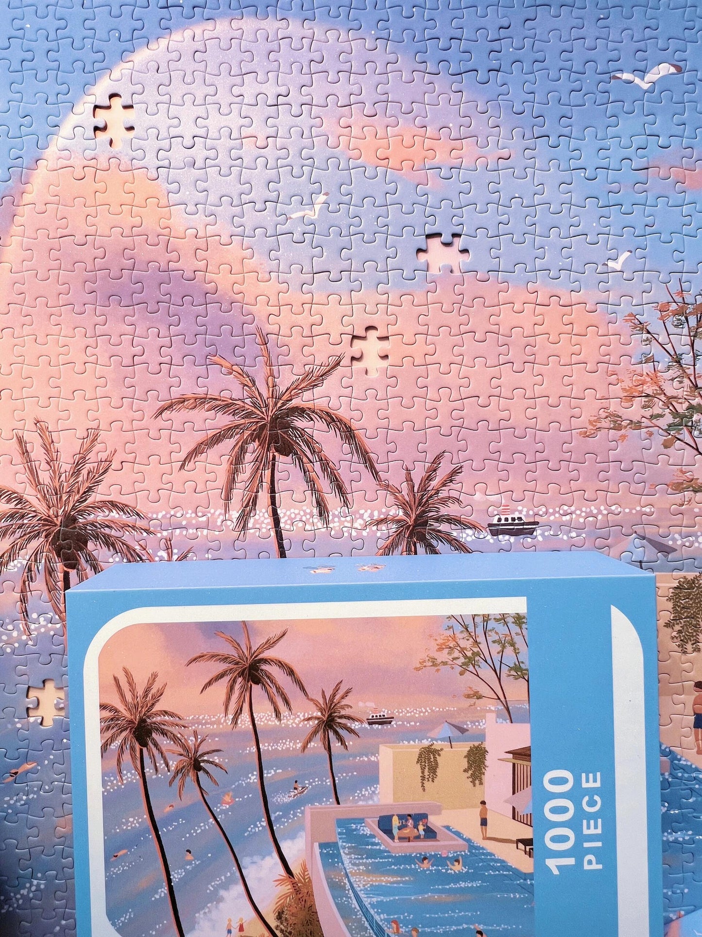 BOFF Dopamine Island Dreamy Coastal 1000 Piece Jigsaw Puzzle BOFF