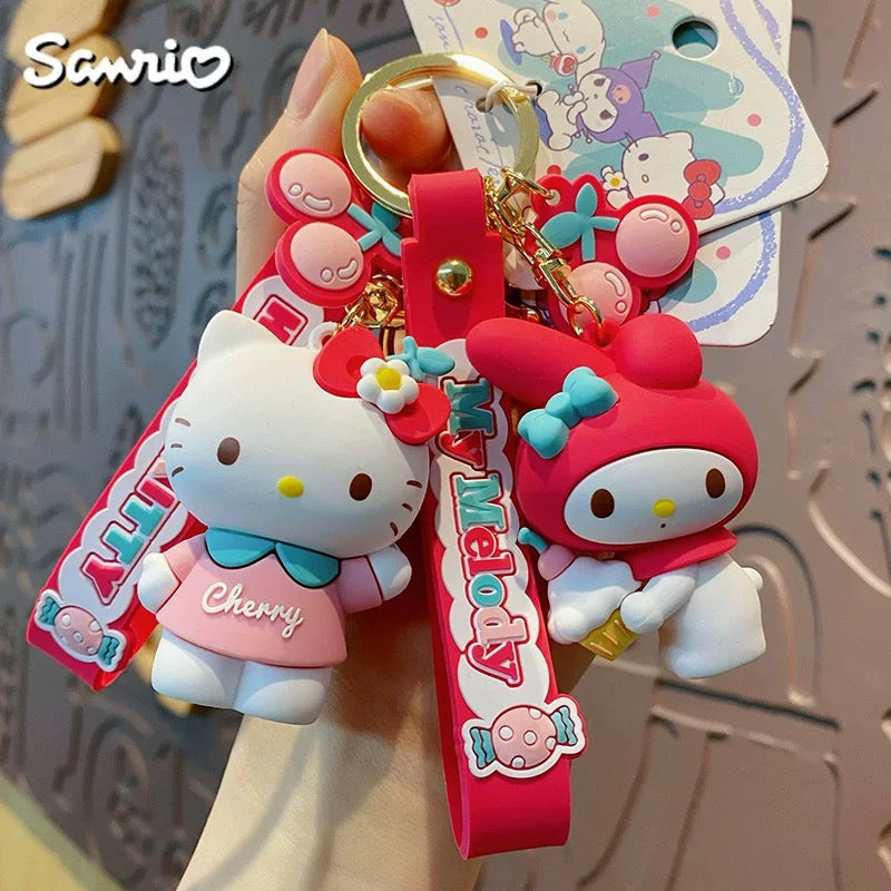 Cherry Candy Sanrio Keychain