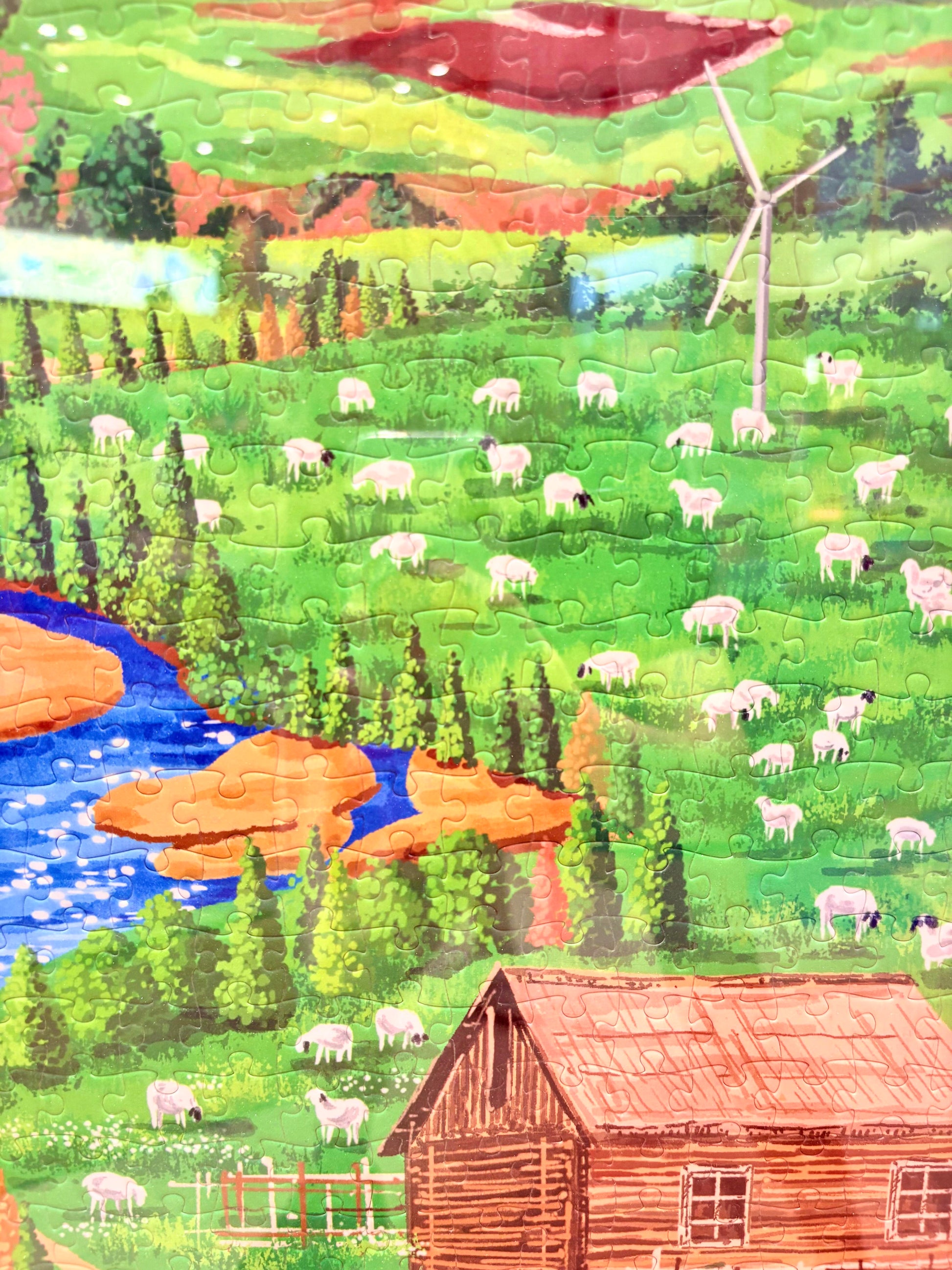Summer on the Prairie 1000 Piece Jigsaw Puzzle Momibook