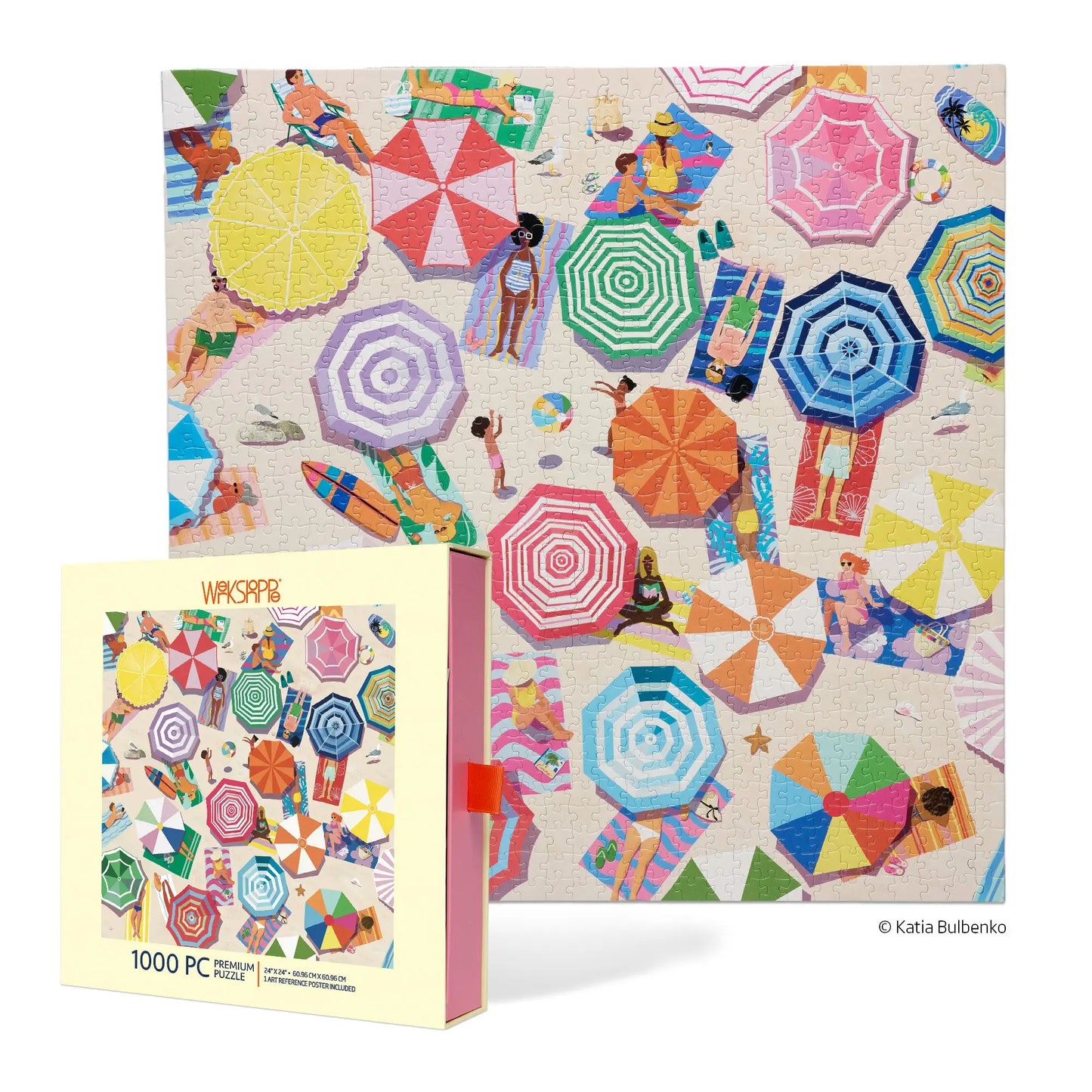 Beach Day 1000 Piece Puzzle V Boutique Studio