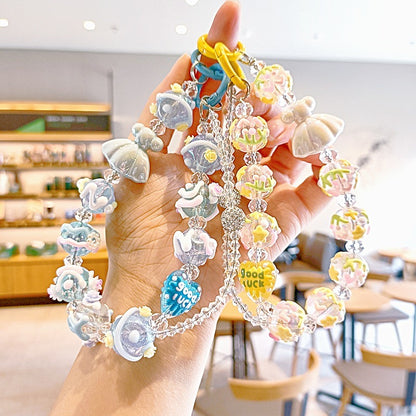 Cordon de téléphone en perles Dopamine Skirt