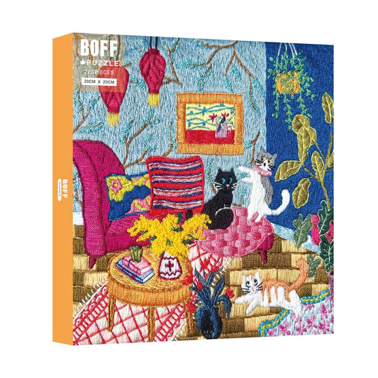 BOFF Puzzle Joyful Little Gathering 225 Piece Jigsaw Puzzle BOFF