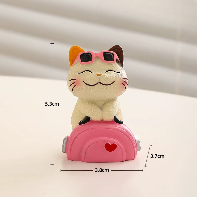 Lucky Cat Phone Holder/ Ornament