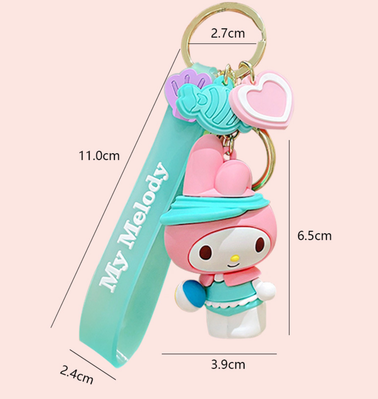 Charming Sanrio Keychain