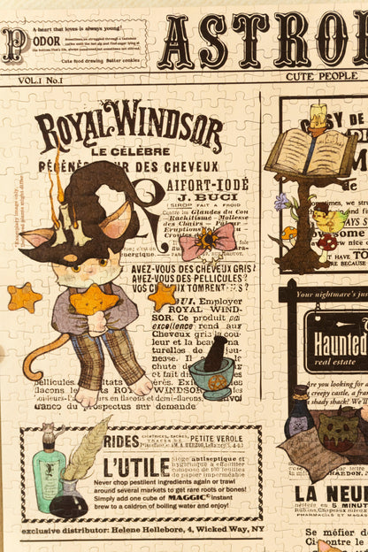 Cat Astrology 1000 Piece Puzzle