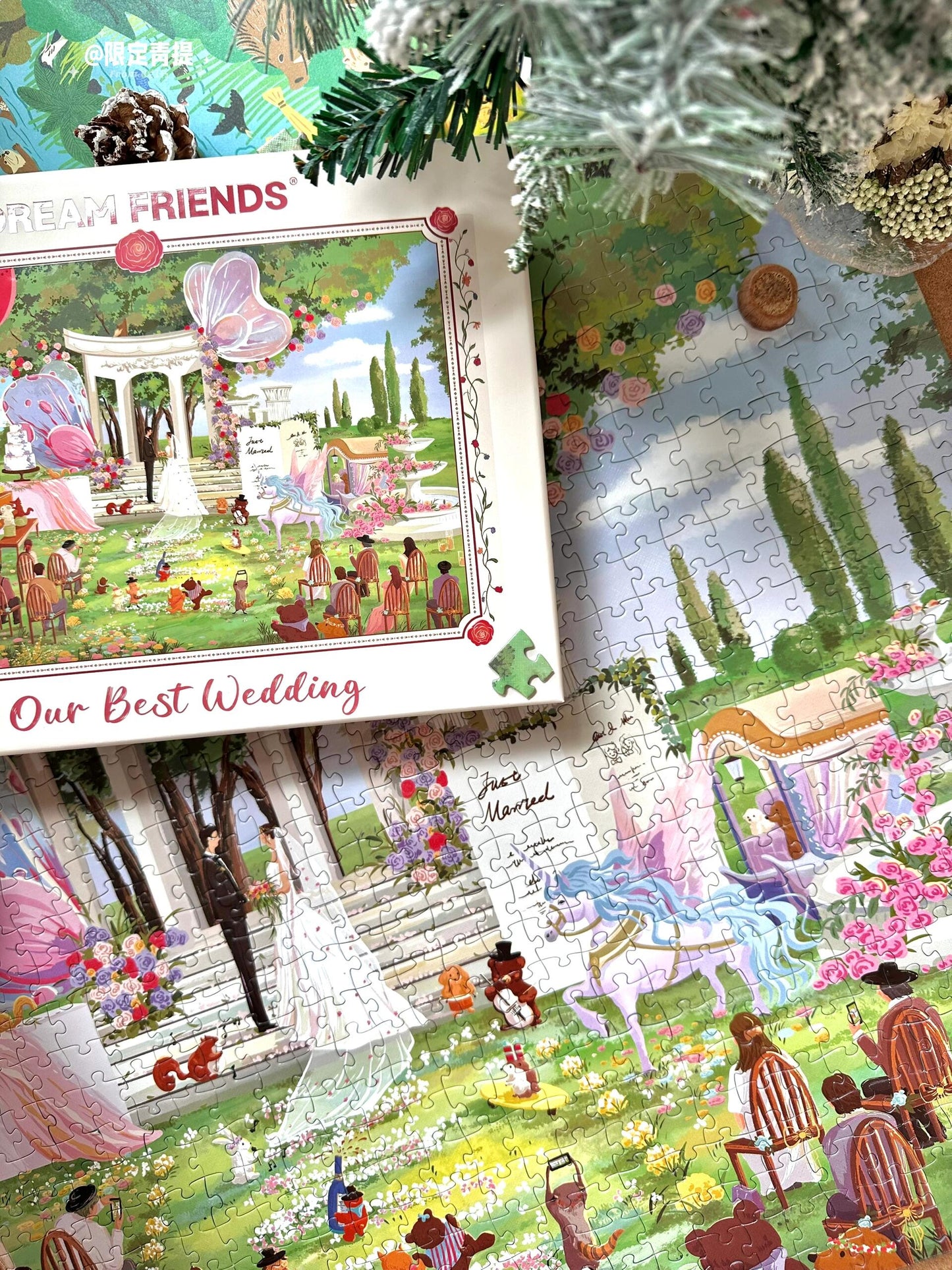 Dream Friends Our Best Wedding 1000 Piece Jigsaw Puzzle