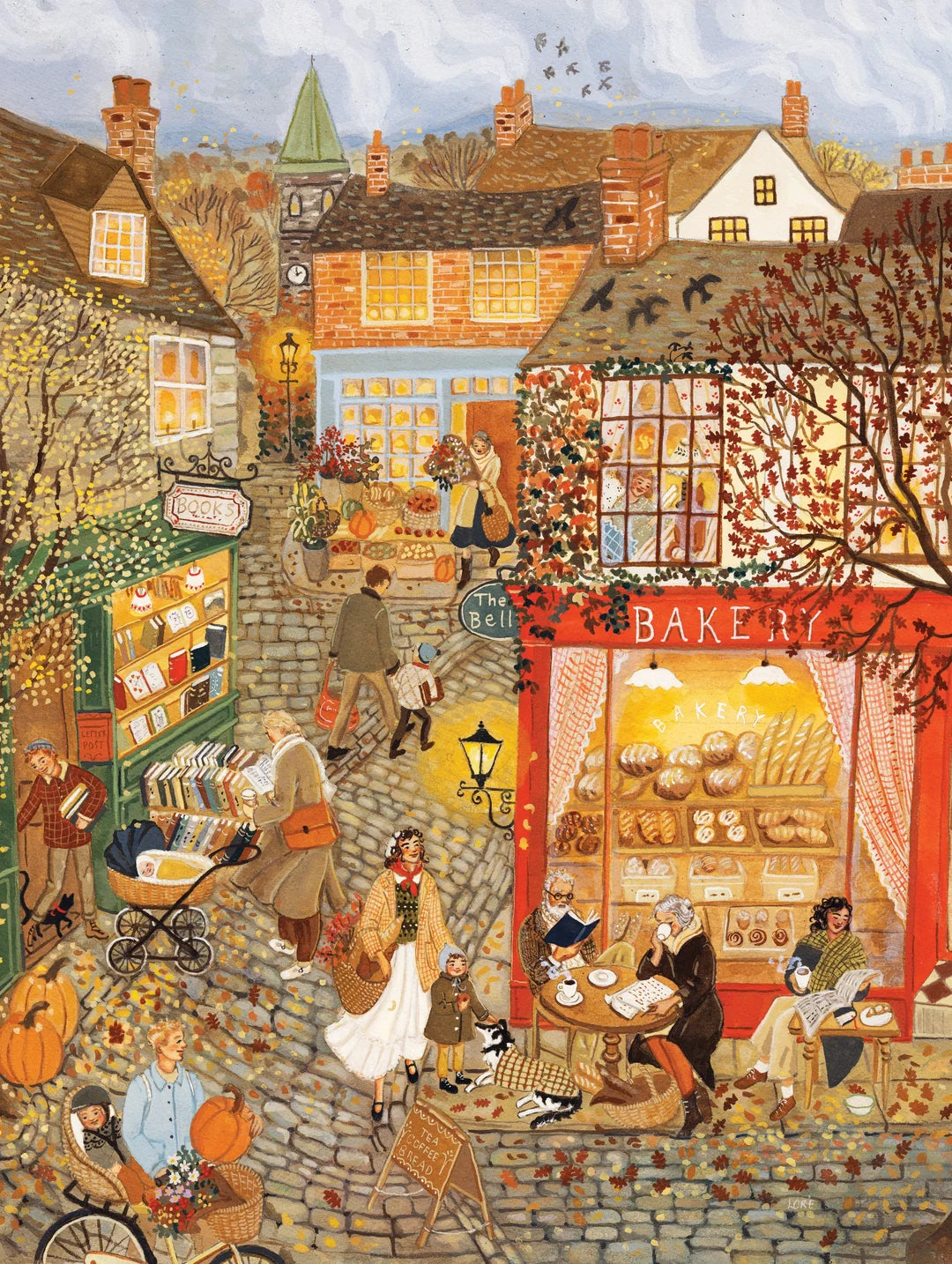 [Pre-Order] Market Town 1500 Piece Jigsaw Puzzle New York Puzzle Company