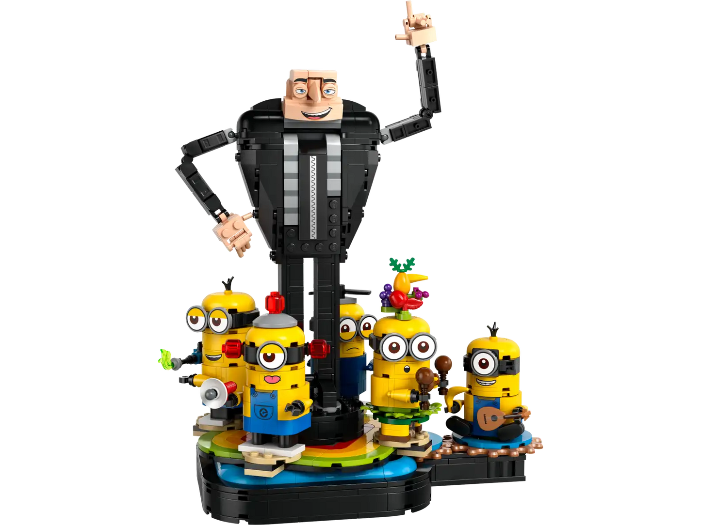 LEGO Despicable Me 4 Brick-Built Gru and Minions 75582