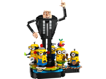 LEGO Despicable Me 4 Brick-Built Gru and Minions 75582