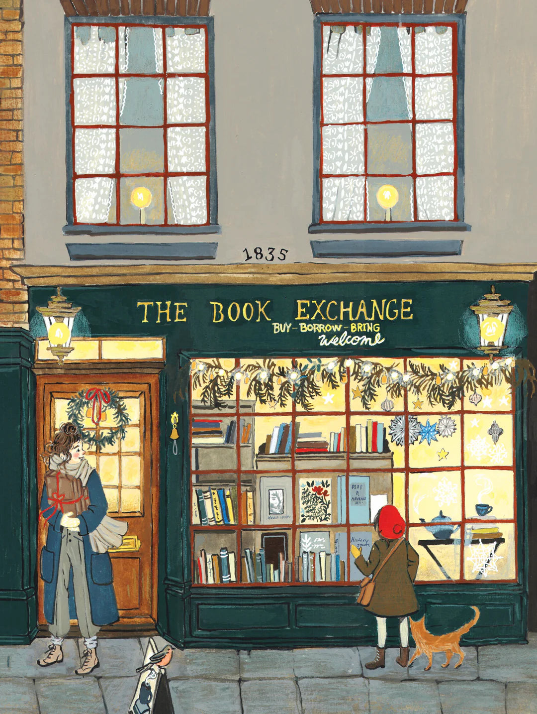 The Book Exchange 1000 Piece Jigsaw Puzzle