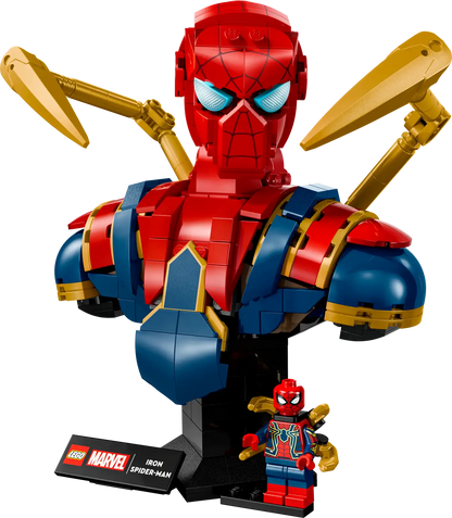 LEGO Marvel Iron Spider-Man Bust 76326