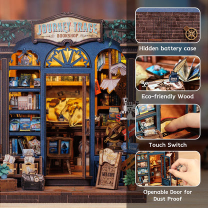 Journey Trace Bookshop – DIY Book Nook Kit