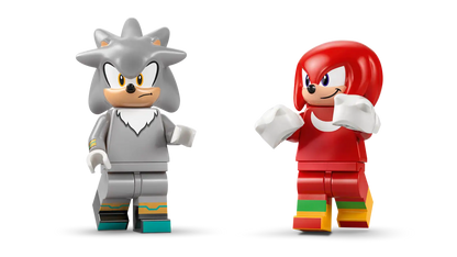 LEGO® Sonic the Hedgehog™
Silver's Car vs. Knuckles' Monster Truck 77118