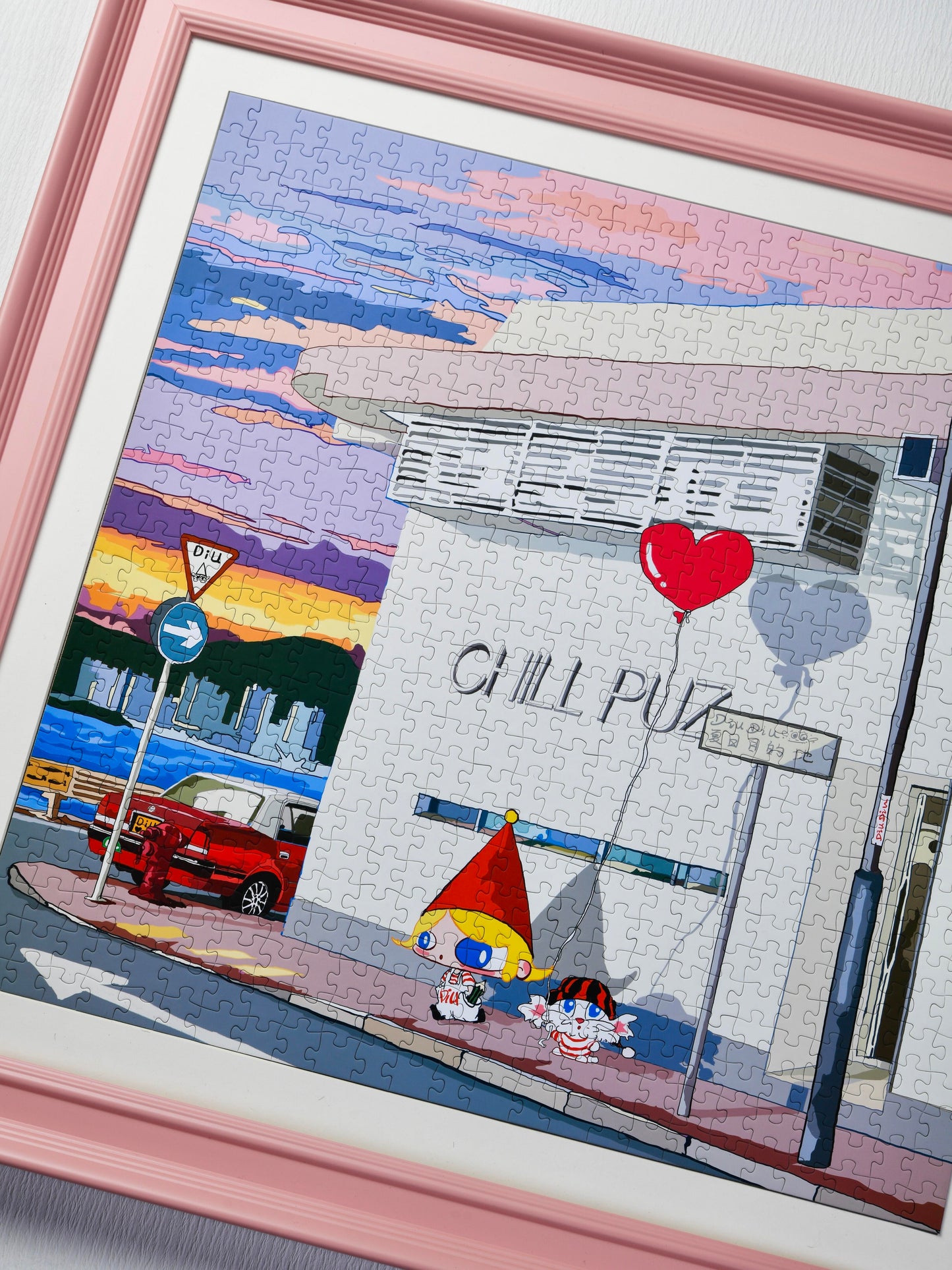 CHILL PUZ Sunset 650 Piece Puzzle