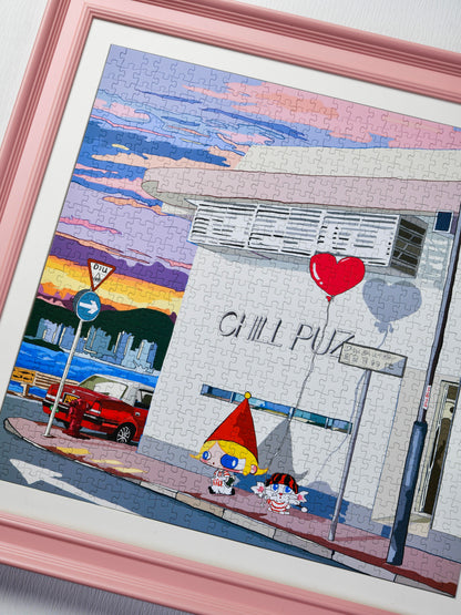 CHILL PUZ Sunset 650 Piece Puzzle