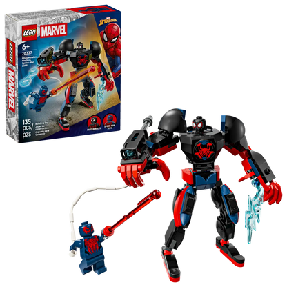 LEGO Marvel Miles Morales Mech vs. Spider-Man 2099
