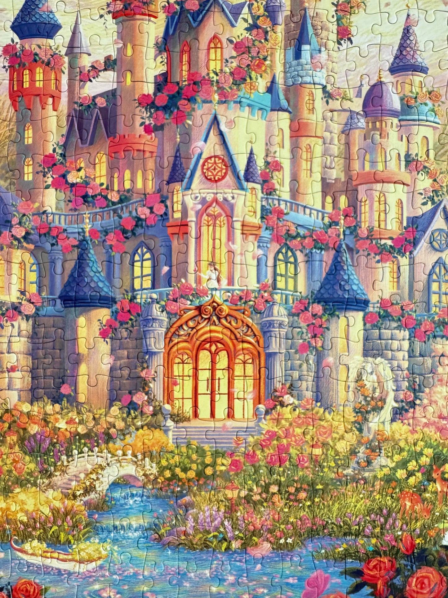 Rose Castle 500 Piece Jigsaw Puzzle
