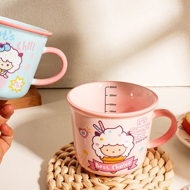 Cute Sheep Ceramic Mug