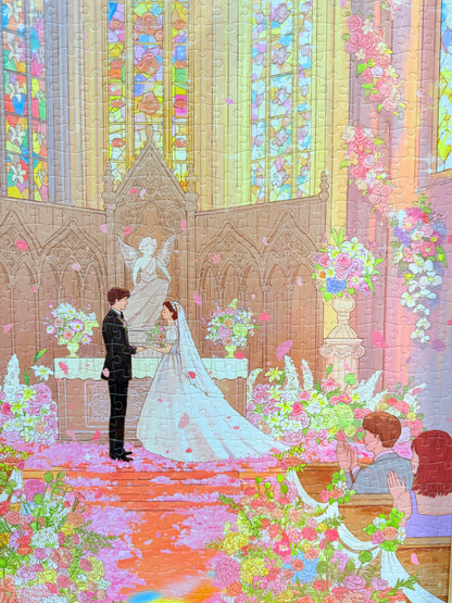 Momibook Wedding in the Light 1000 Piece Jigsaw Puzzle Momibook