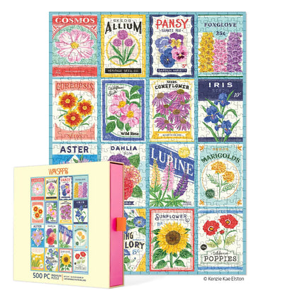 Seed Packets 500 Piece Puzzle