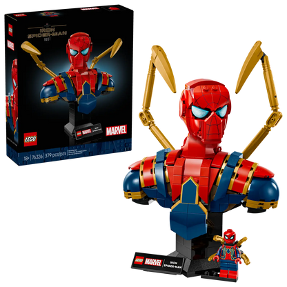 LEGO Marvel Iron Spider-Man Bust 76326