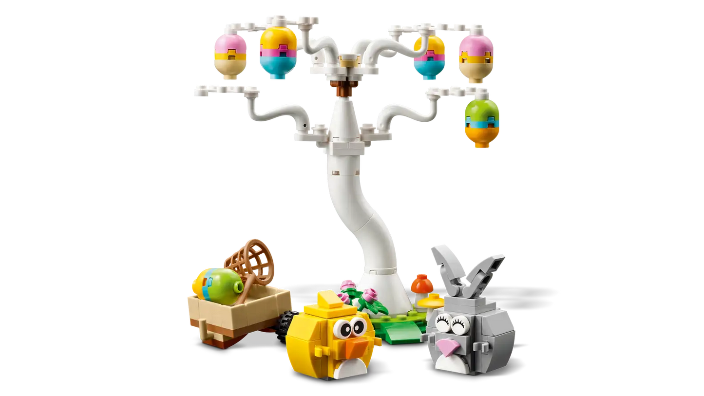 LEGO Easter Bunny and Chick Egg Hunt