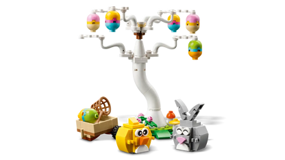 LEGO Easter Bunny and Chick Egg Hunt