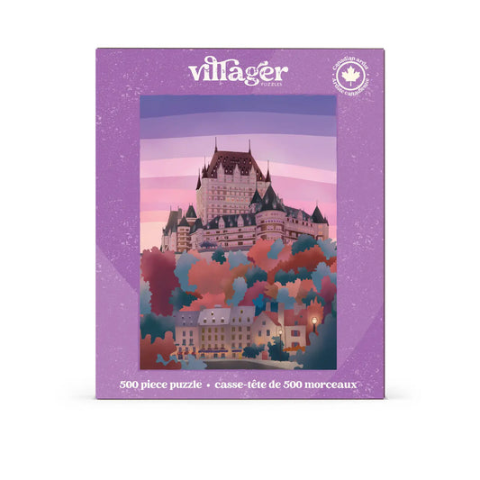 [Pre-Order] Quebec City 500-Piece Puzzle Villager Puzzles
