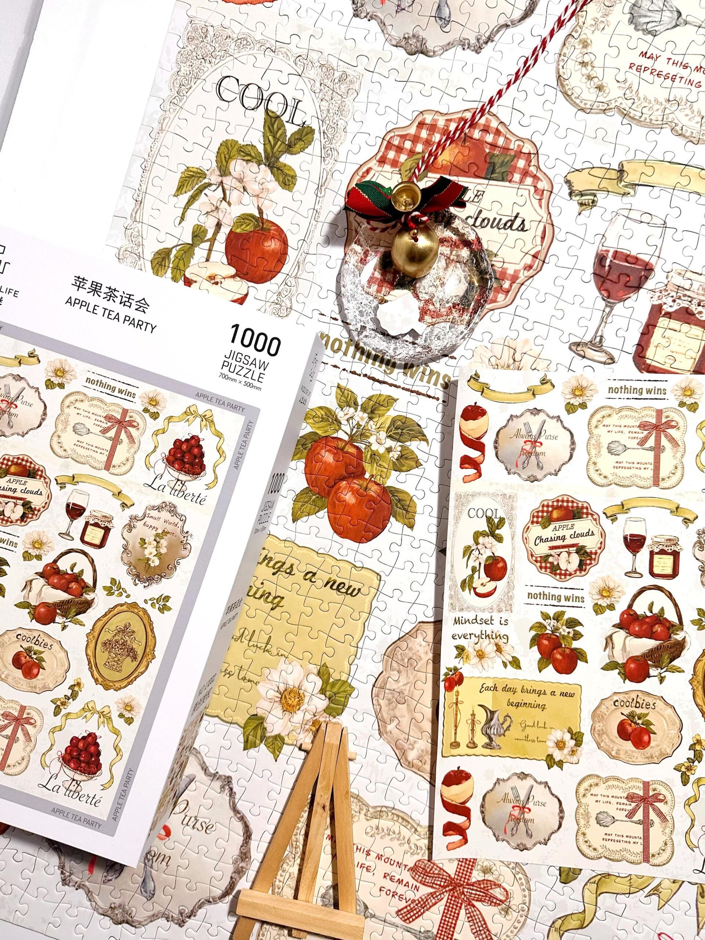 Apple Tea Party 1000 Piece Jigsaw Puzzle Puzzle Of Life