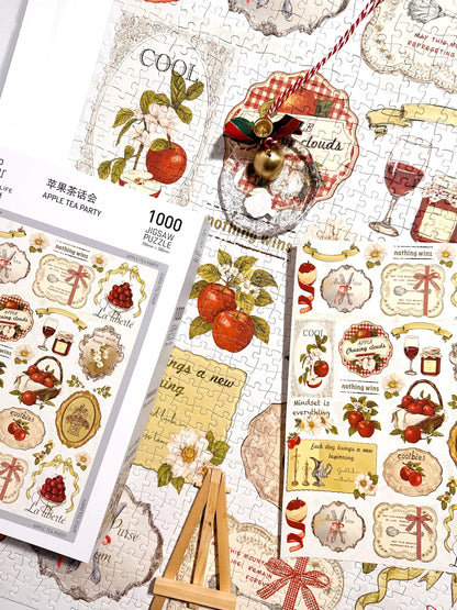 Apple Tea Party 1000 Piece Jigsaw Puzzle Puzzle Of Life