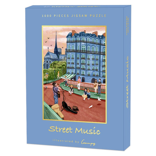 Street Music 1000 Piece Jigsaw Puzzle