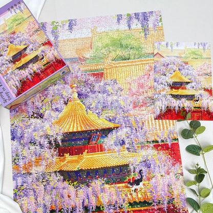 Spring Deep in Koto Vine 1000 Piece Jigsaw Puzzle Tutu Dingdang