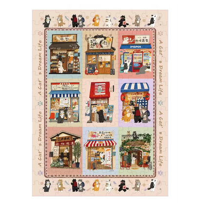 Dream Friends Cat Corners 1000 Piece Jigsaw Puzzle