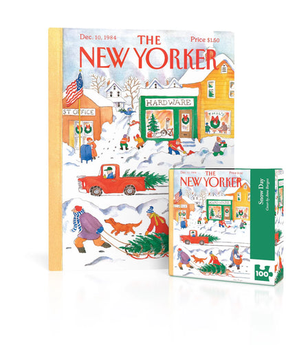 Snow Day Mini 100 Piece Mini Puzzle