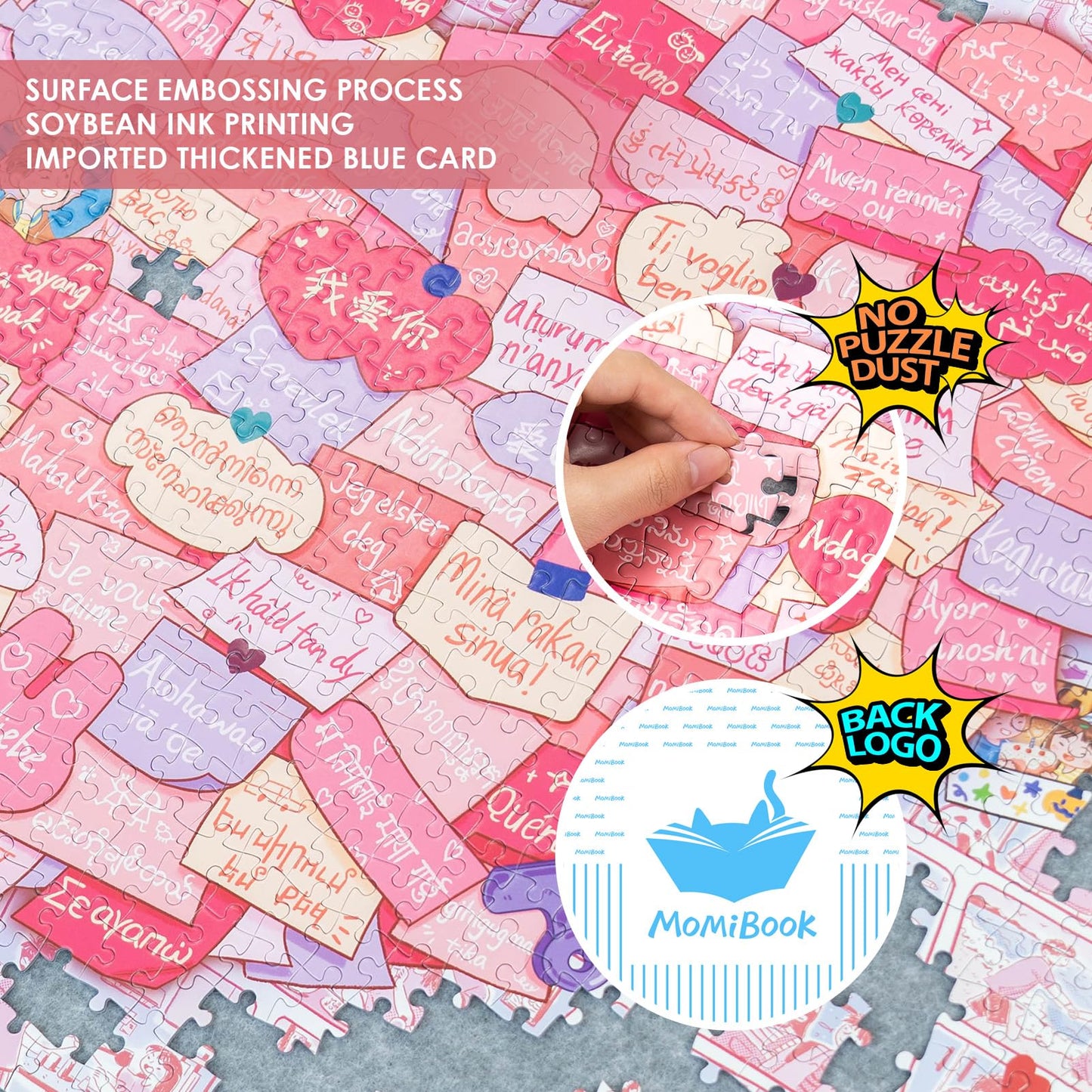 Momibook Little Things I Love About You 1000 Piece Jigsaw Puzzle