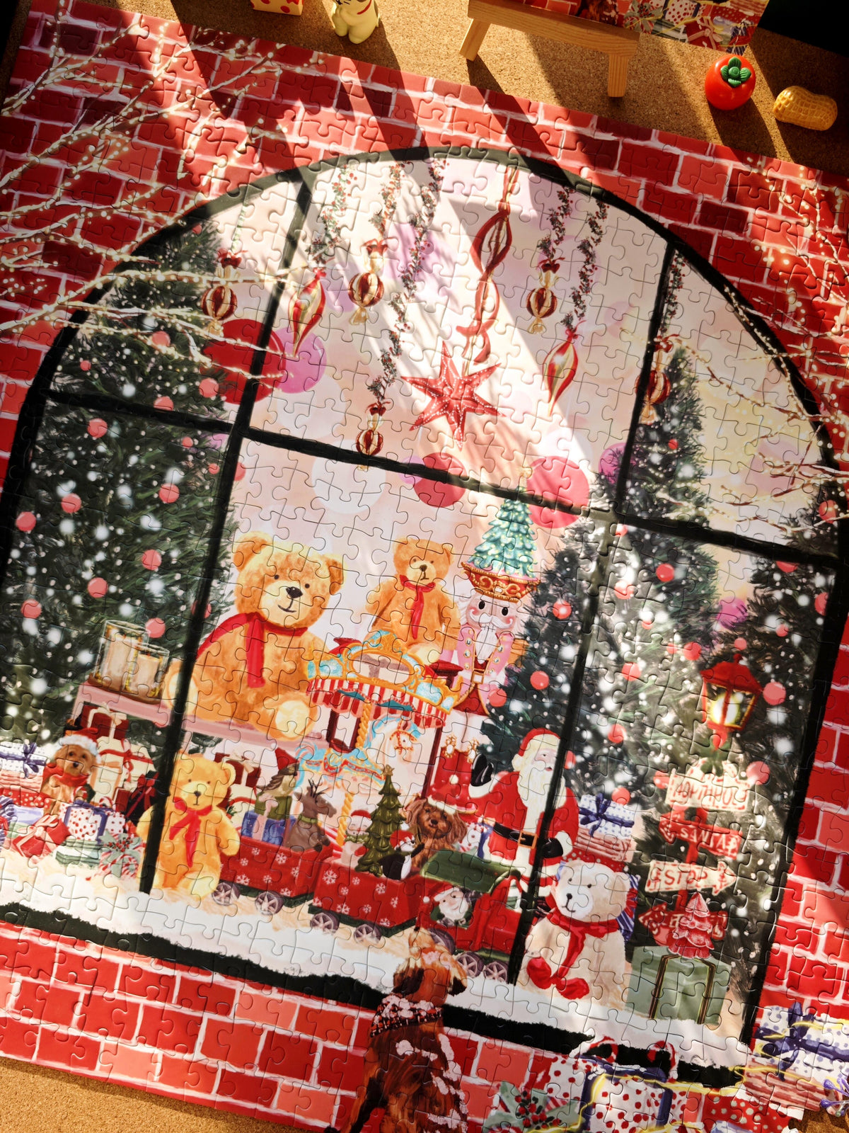 Christmas Window 728 Piece Jigsaw Puzz Dreamer Puzzle