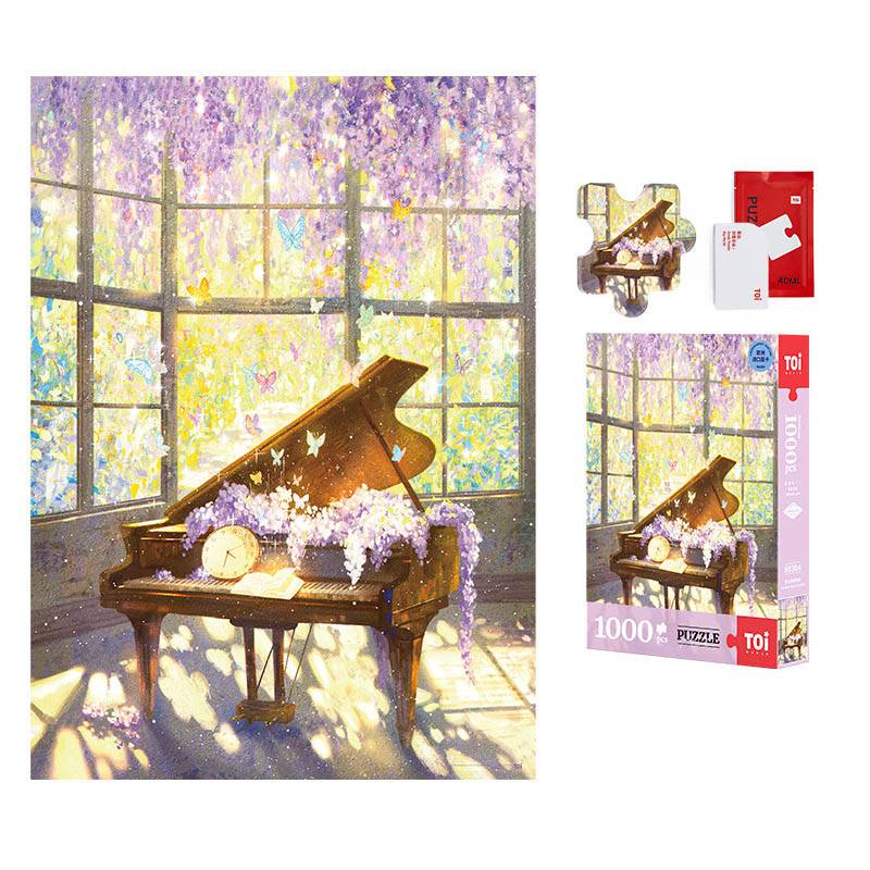 TOI Ninth Piano Melody 1000 Piece Jigsaw Puzzle TOI