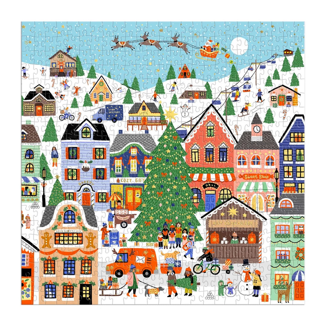 Merryville 500 Piece Foil Puzzle Galison