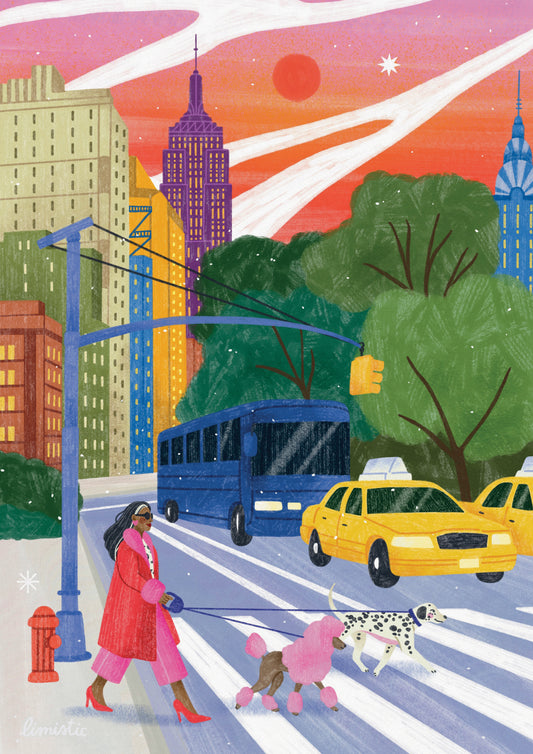 Take A Walk in New York 500 Piece Puzzle