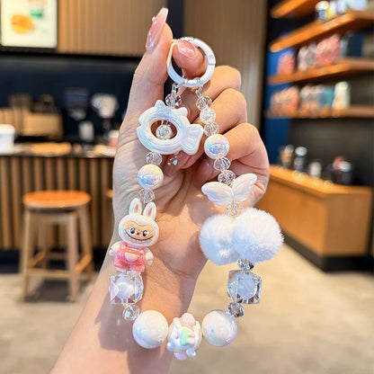 Labubu Wool Ball Phone Lanyard