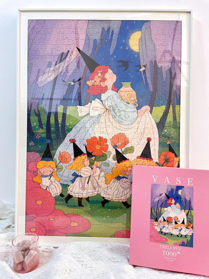 SEREN ART Flower Fairy 1000 Piece Puzzle SEREN ART