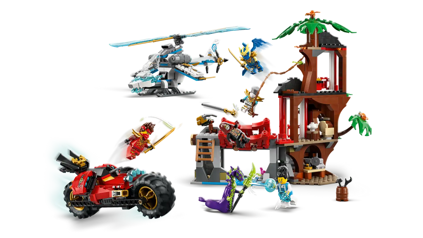 LEGO NINJAGO® Ninja Vehicle Tree House Battle 71857