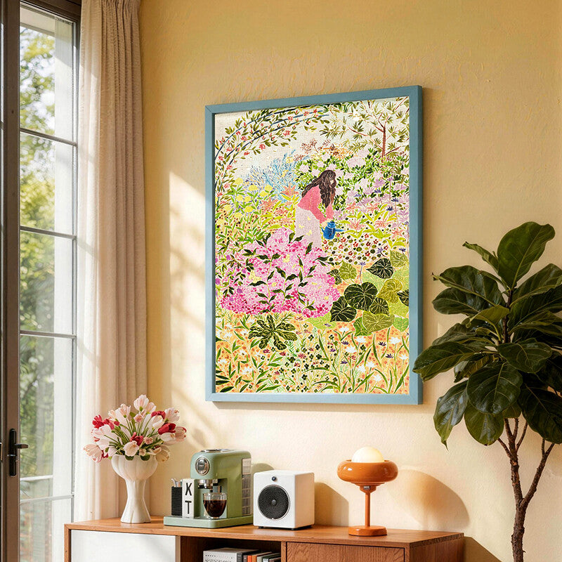 Her Secret Garden 1000 Piece Jigsaw Puzzle Momibook