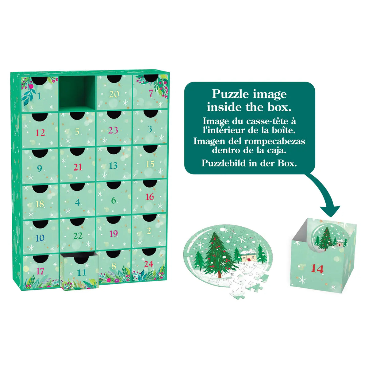 Christmas Decoration Advent Calendar Eurographics