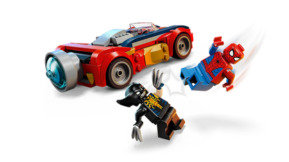 LEGO Marvel Spider-Man Car vs. Venomized Wolverine 76336