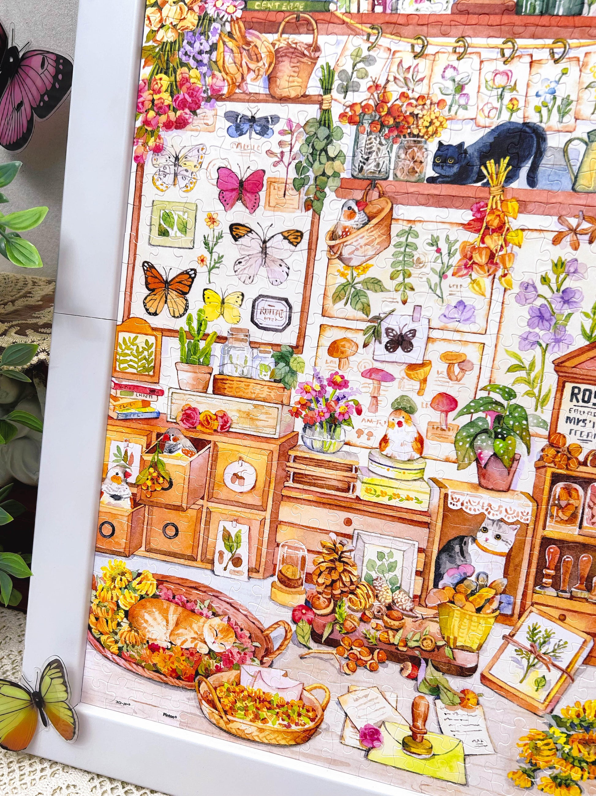 3D-JP Autumn Keepsakes 504 Piece Puzzle 3D-JP